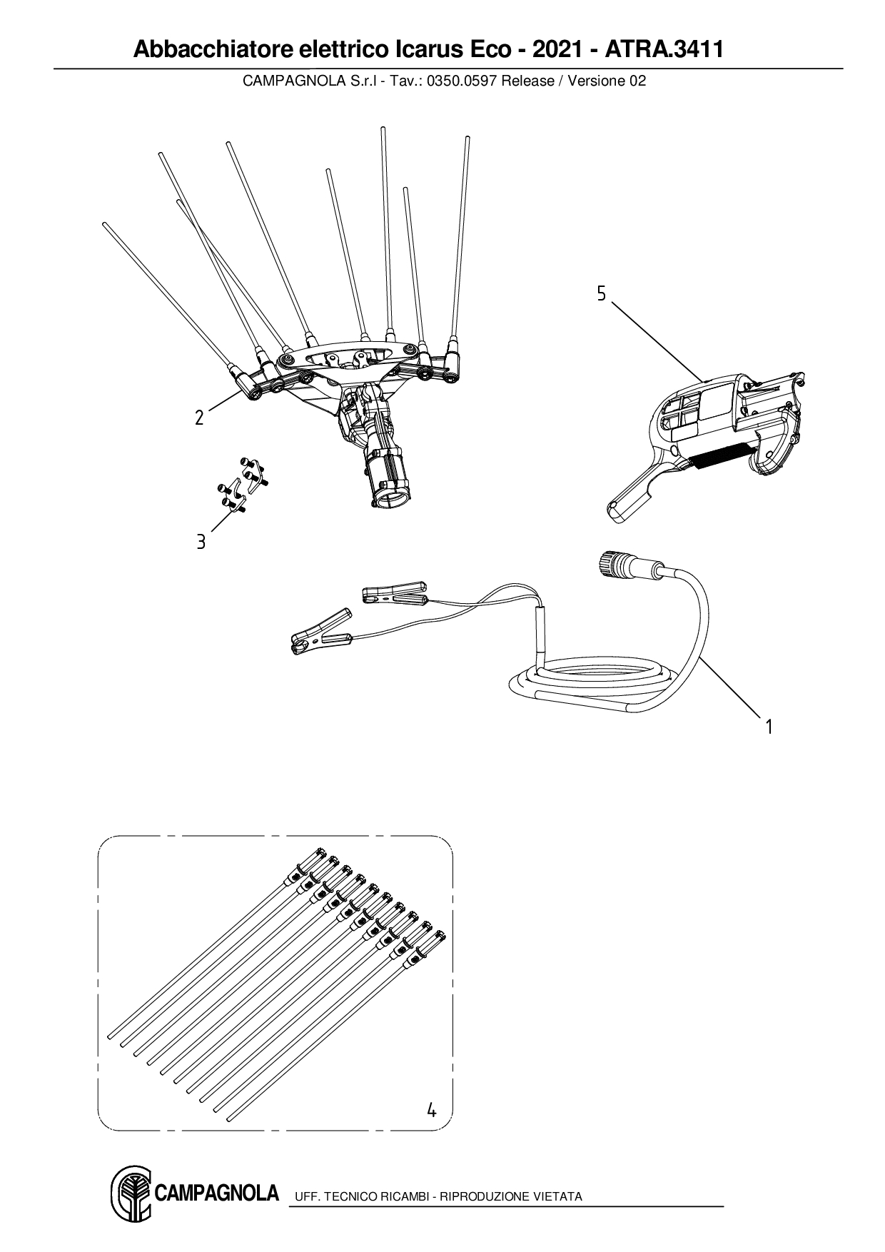 ATRA.3411_Abbacchiatore elettrico Icarus Eco – 2021